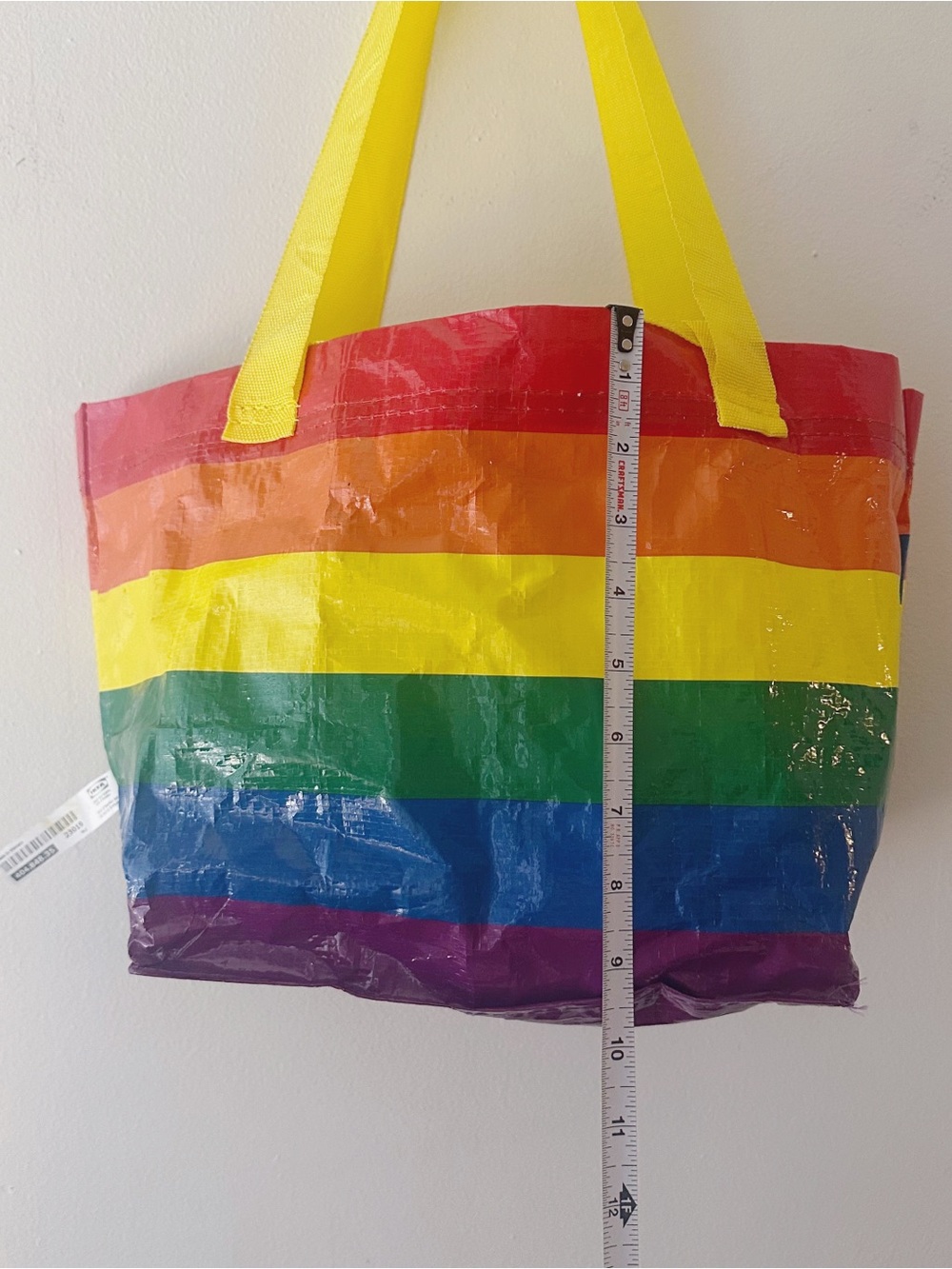 IKEA • STORSTOMMA Rainbow Pride Small Shopper Tote - Picture 8 of 10